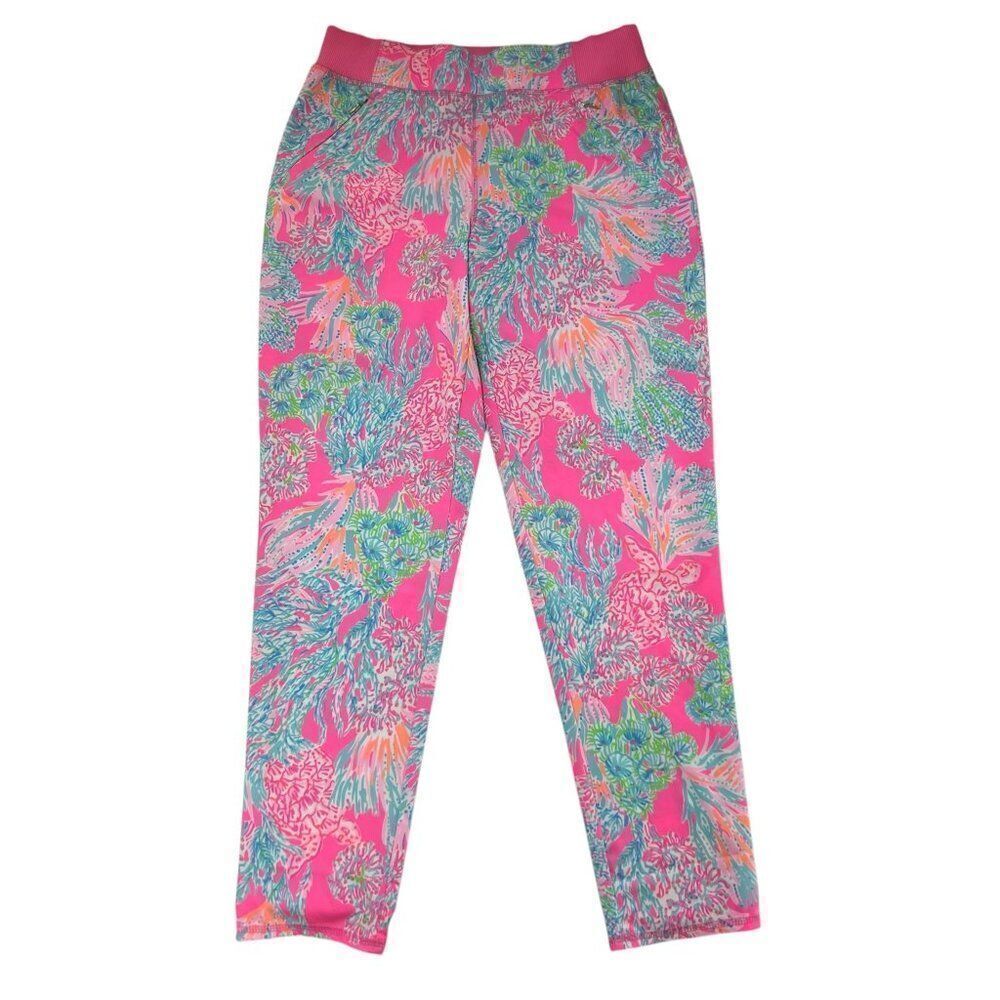 Lilly Pulitzer Luxletic Run Around Pant Pink Size Small